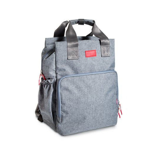 Babyjem Multifunctional Diaper Bag (Lisboa Backpack) - Gray